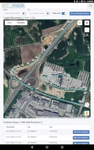 Carte approuv&eacute;e des sites et &eacute;quipements dans IntelliFinder